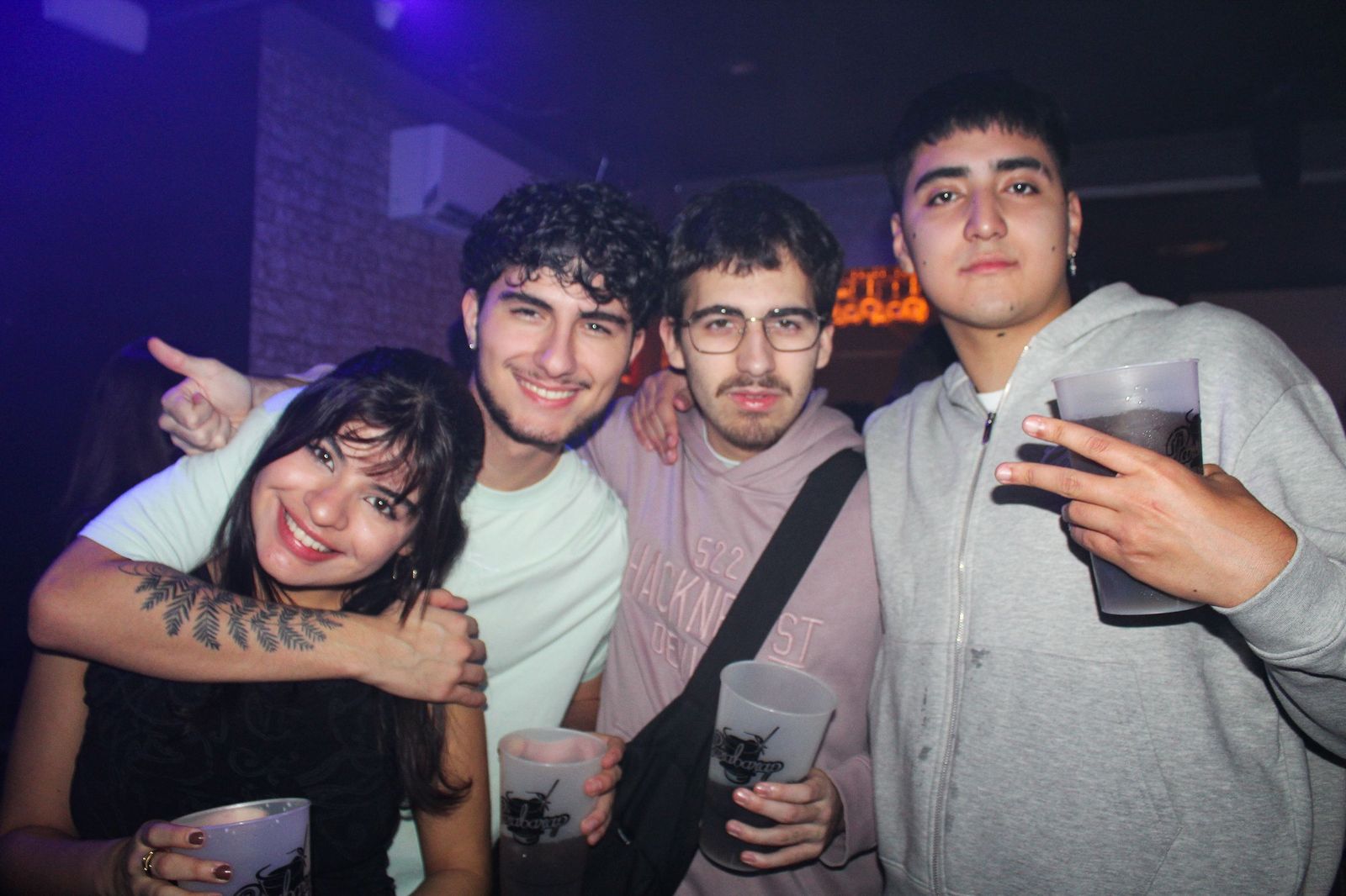 Salamanca de noche, sábado 6 de diciembre