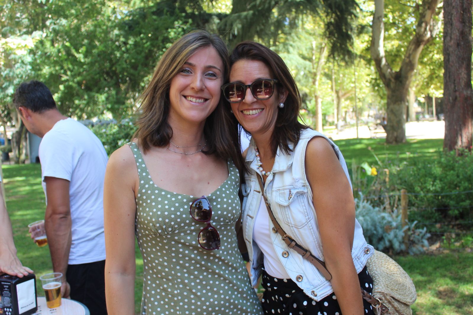 Ambiente en la Feria de Día en el mediodía de este sábado