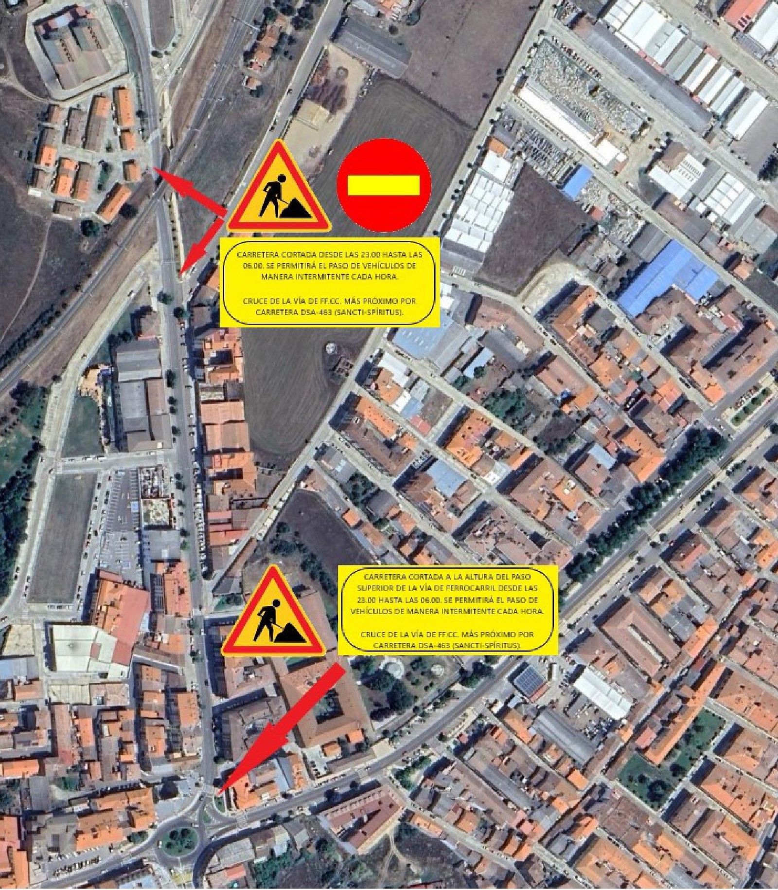 Corte de Carrtera SA 324 1