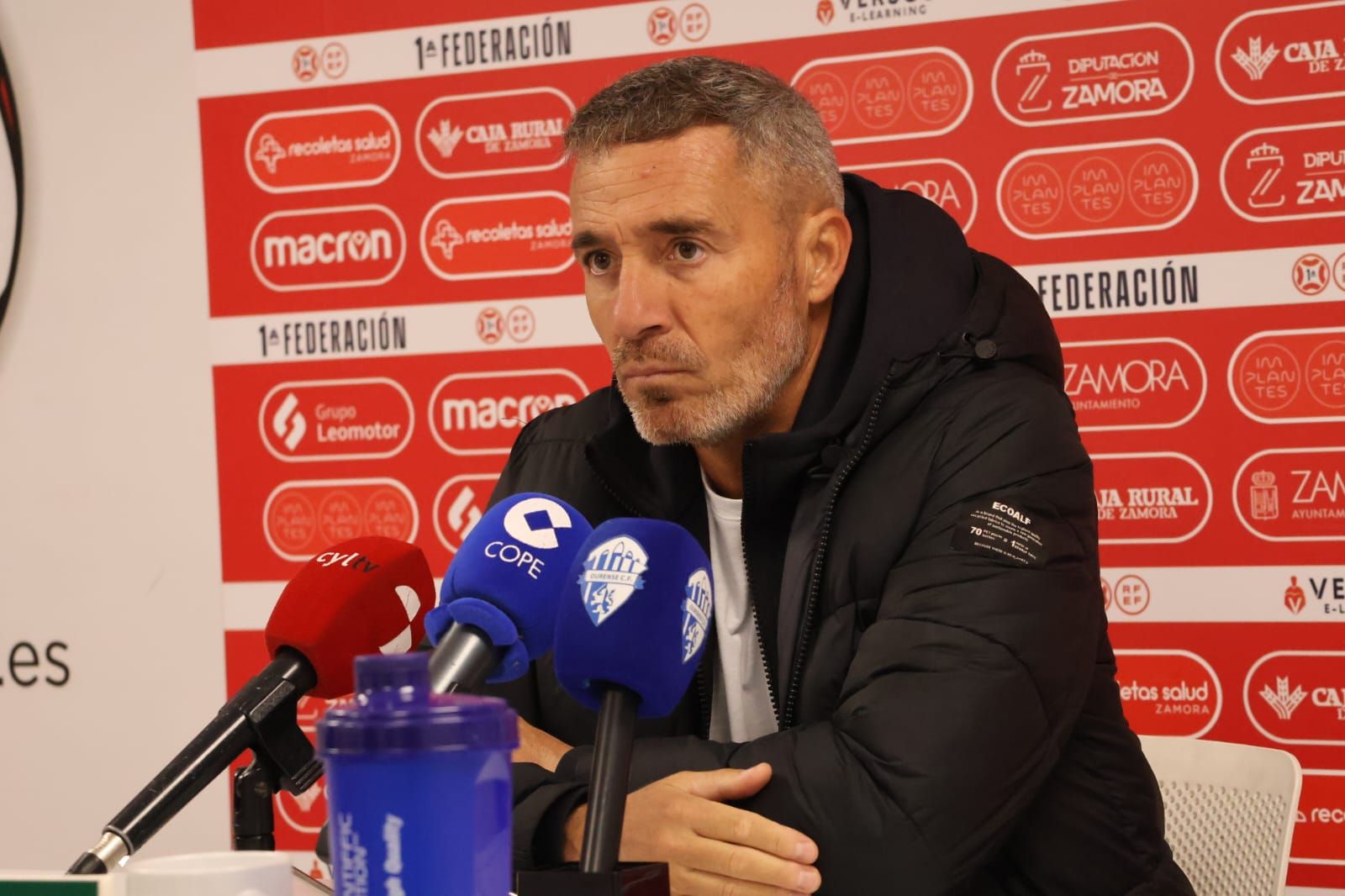 Óscar Cano, en rueda de prensa