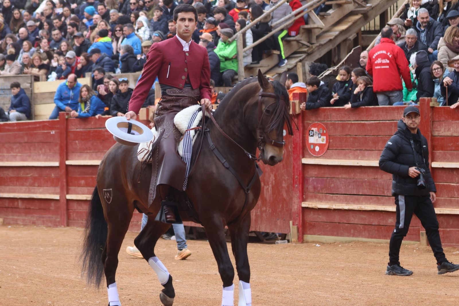 Novillada sin picadores del bolsín taurino y rejones en Ciudad Rodrigo