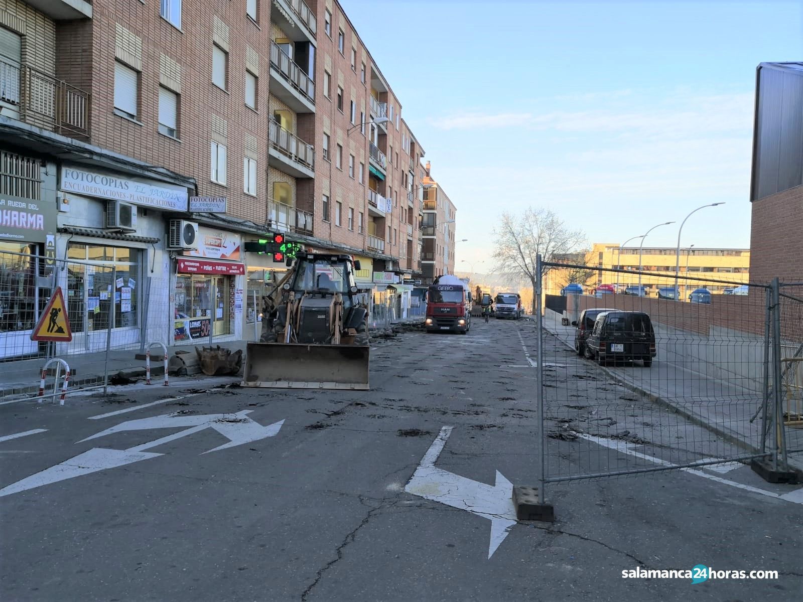 Obras en calle la alberca (1)