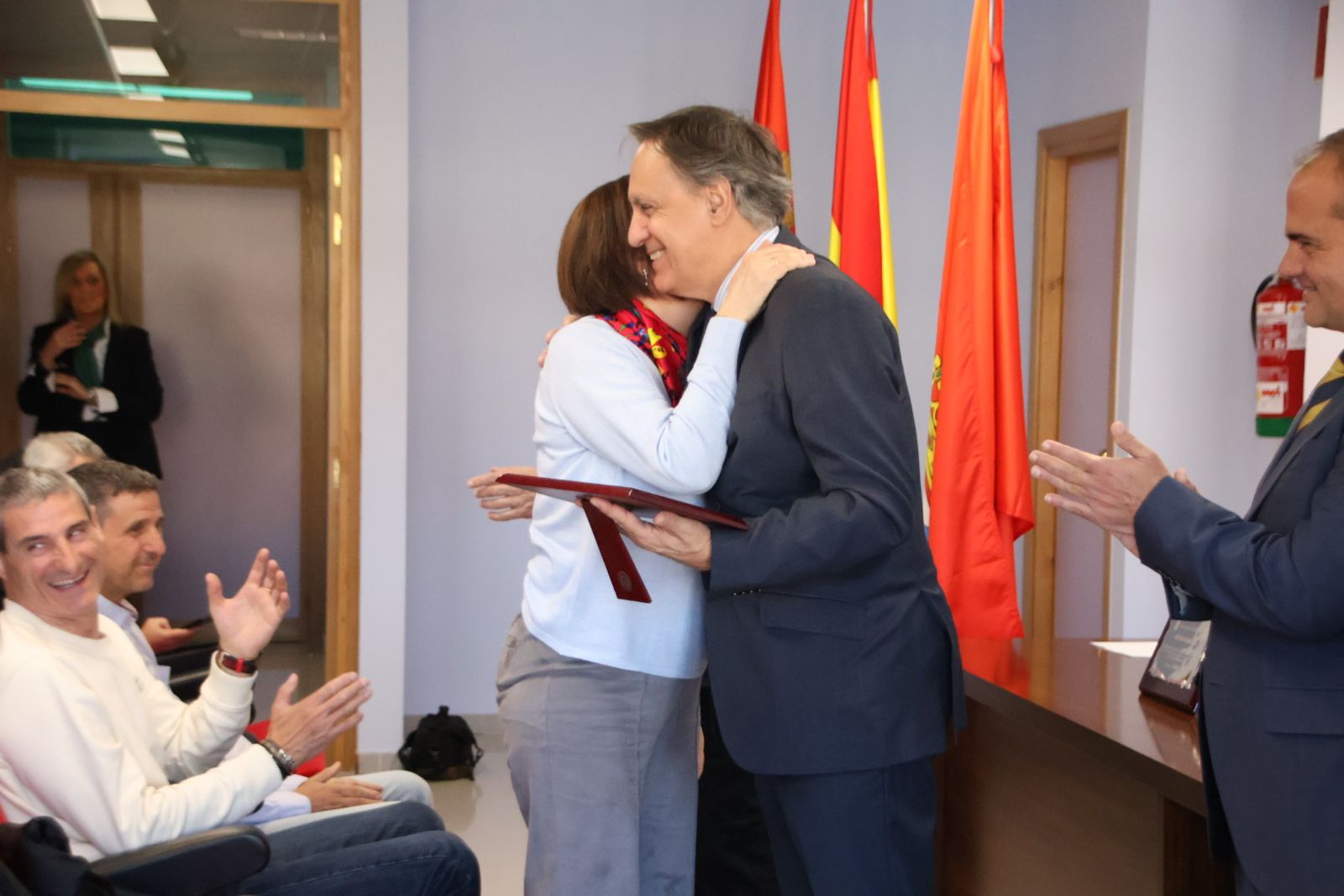 Homenaje a personal jubilado del Servicio de Prevención, Extinción de Incendios y Salvamento