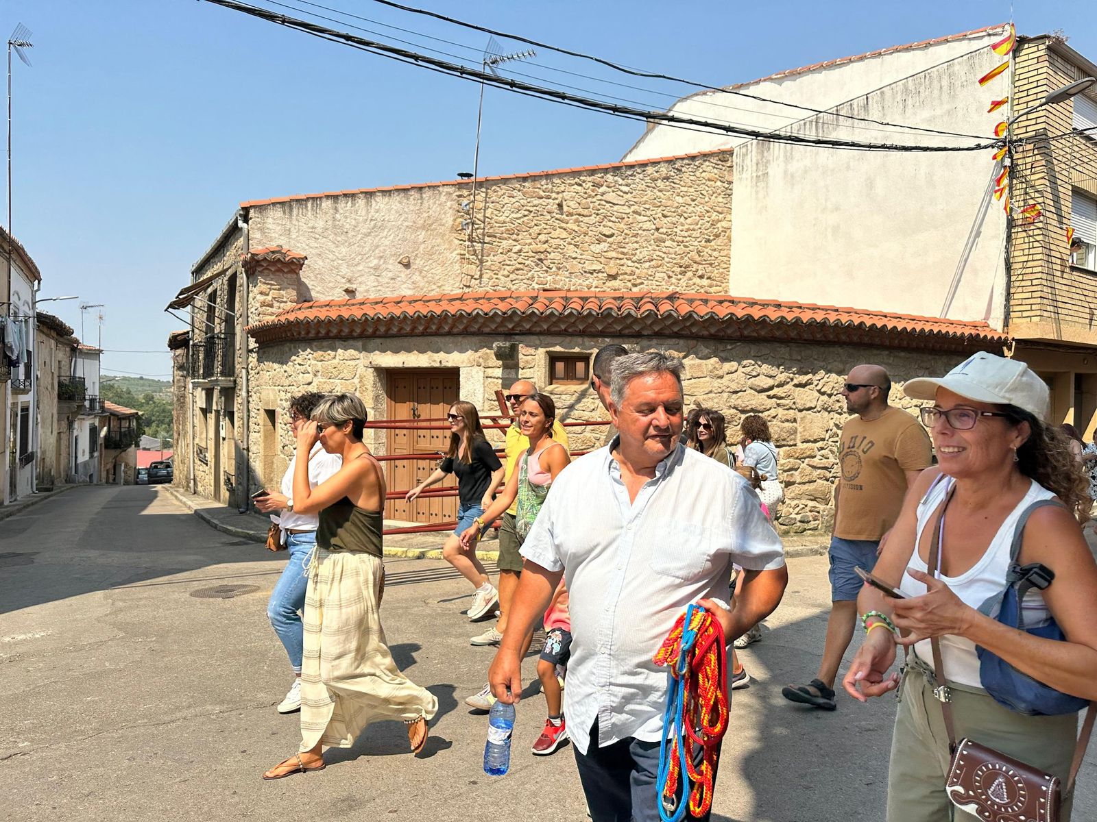 Mini bueyes en Aldeadávila