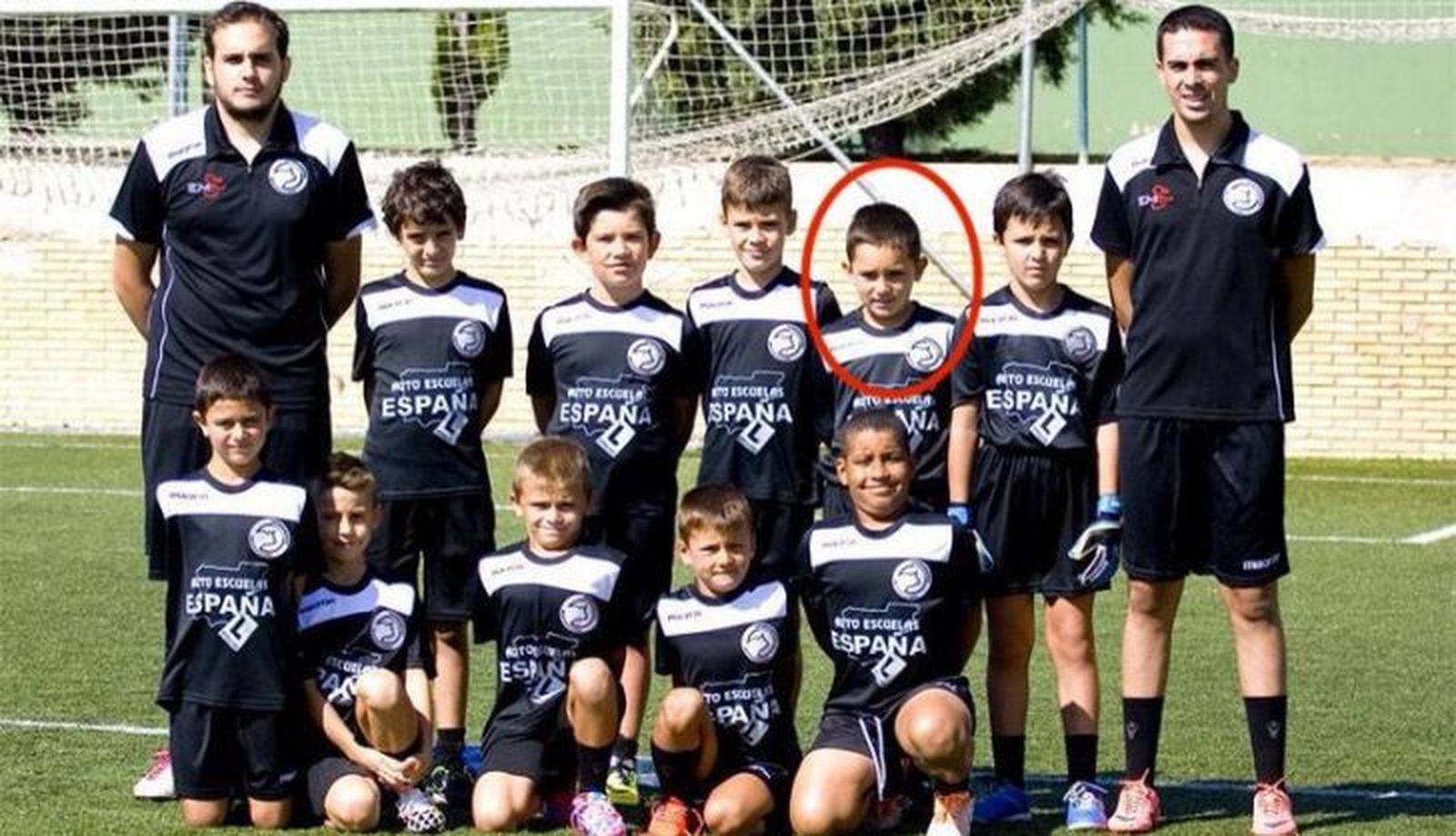 Fran Hernández, en su etapa en el Benjamín B de Unionistas | FOTO UNIONISTAS CF Fran Hernández, en su etapa en el Benjamín B de Unionistas | FOTO UNIONISTAS CF