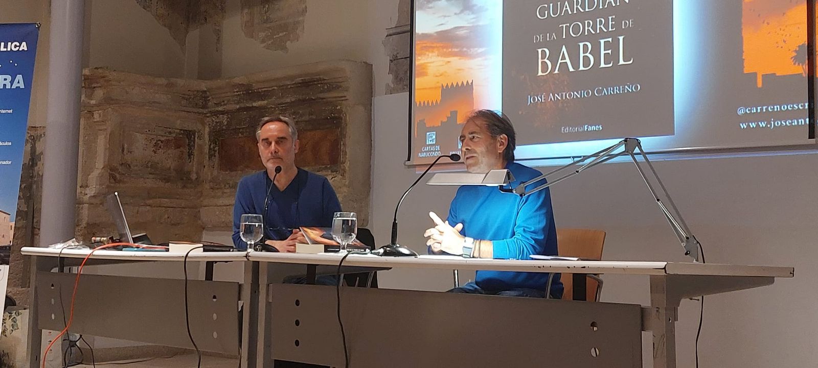 Presentación del libro 'El Guardián de la Torre de Babel'