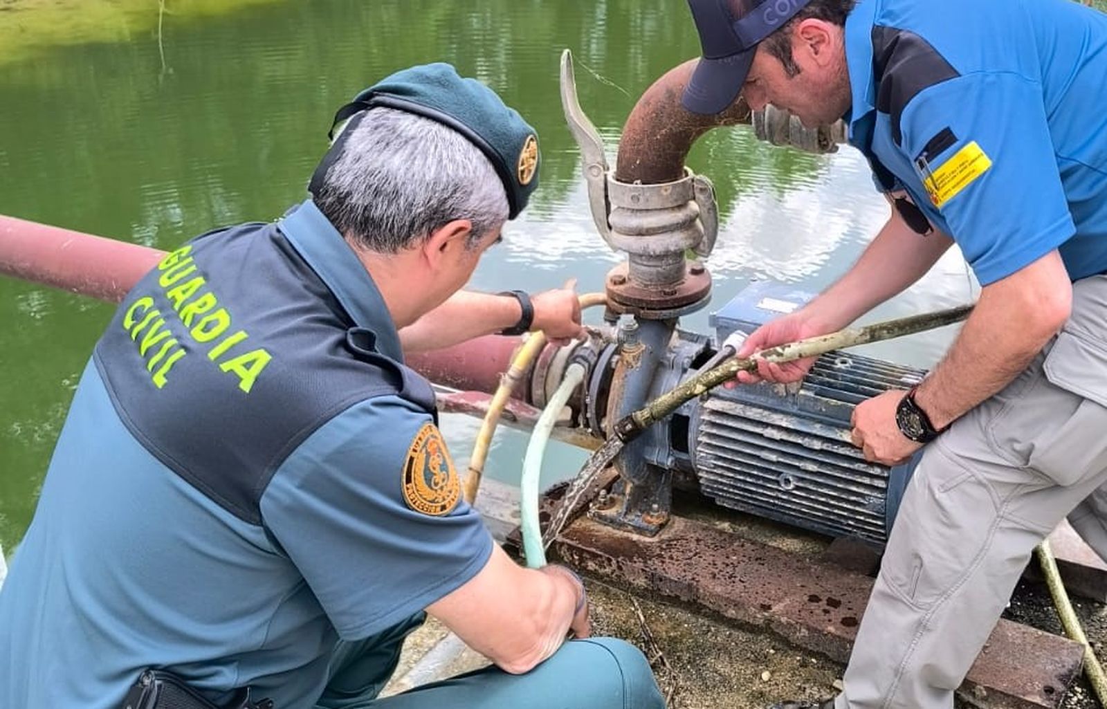 La Guardia Civil de Zamora y la GNR unen fuerzas contra incendios y fraudes hídricos