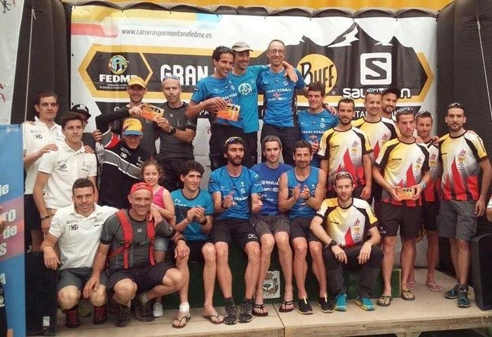 La selección regional, con el zamorano Mezquita, subcampeona en el Nacional de Carreras por Montaña