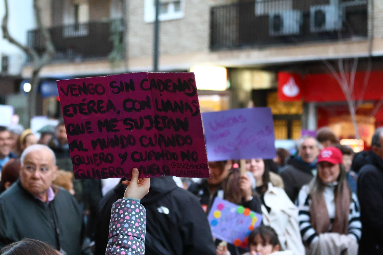 Manifestación por el 8M en Salamanca