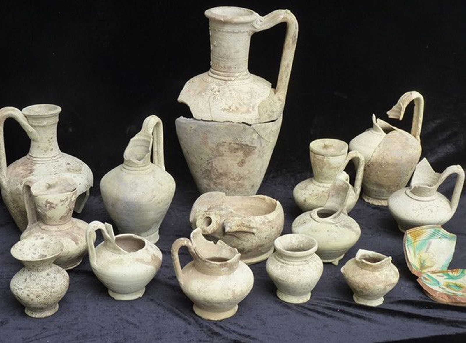 Ceramica recuperanda en el horno 1