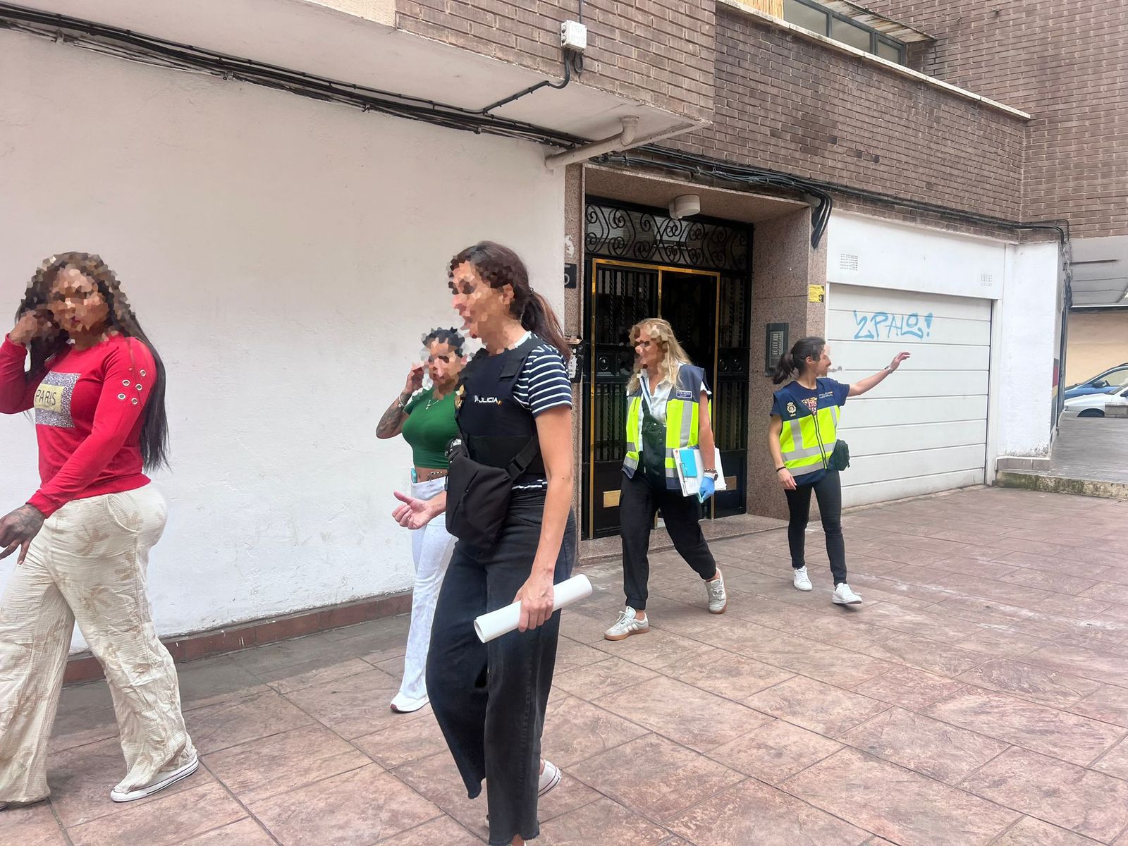 Un detenido en una operación de Policía Nacional en el barrio Vidal (9).jpeg