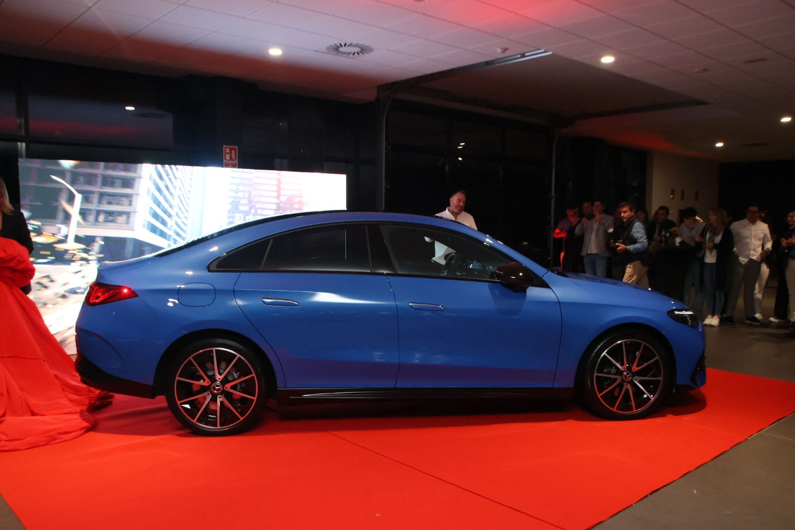 Presentación del nuevo Mercedes CLA 100% eléctrico en Adarsa Salamanca