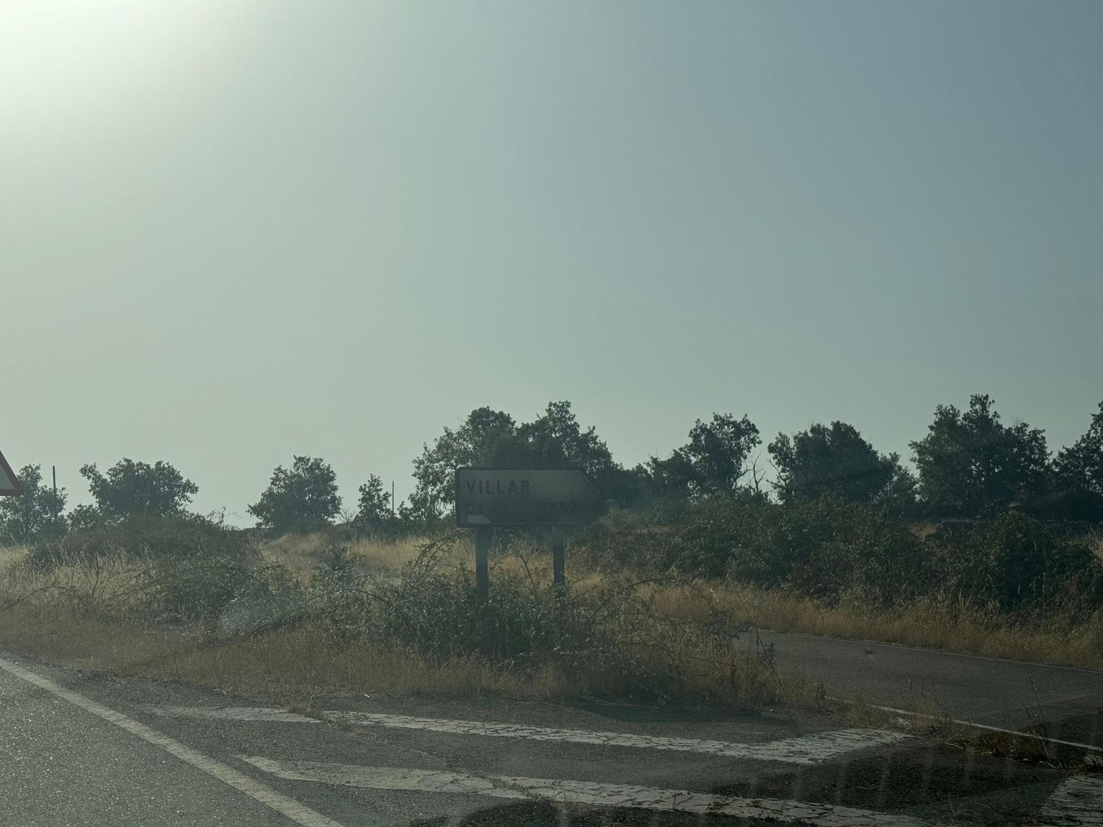 Así han quedado las zonas quemadas de Cipérez