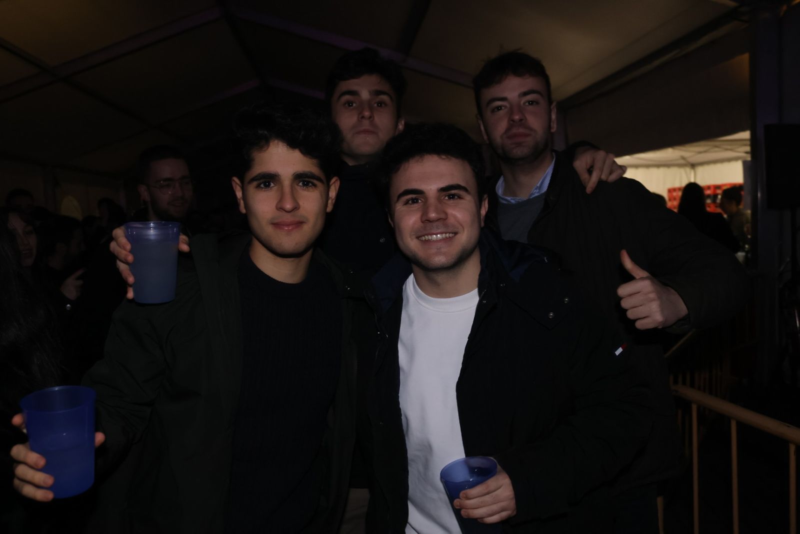 Salamanca de noche, viernes 7 de febrero