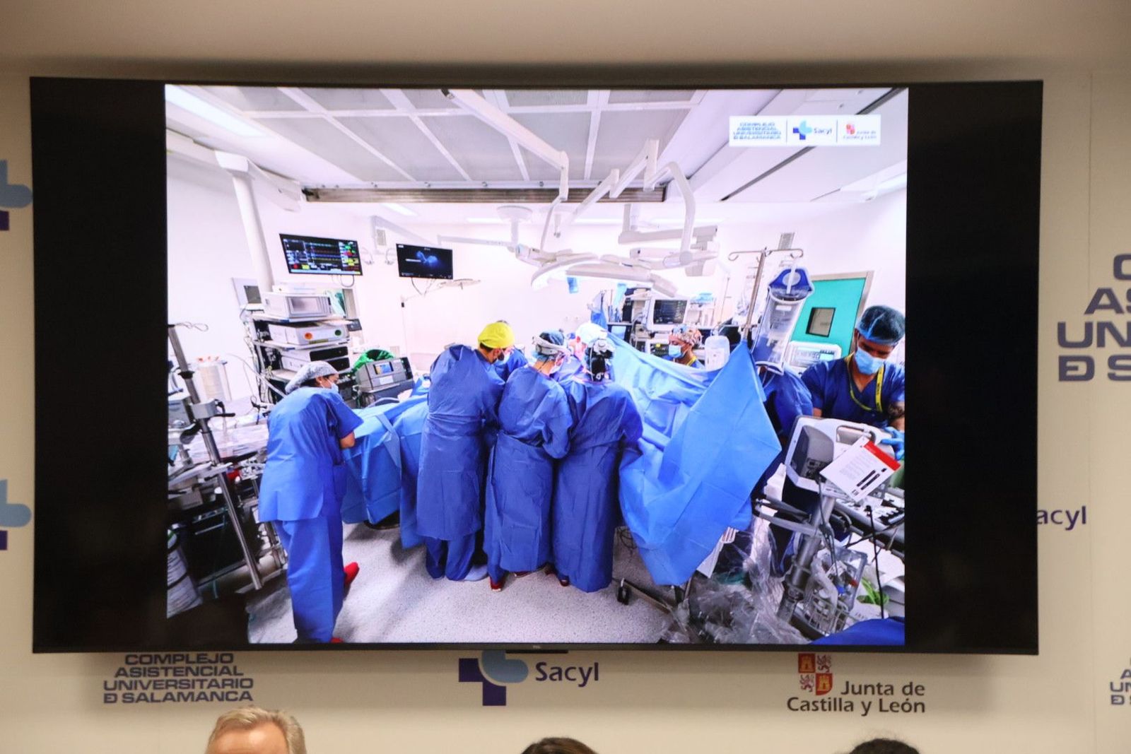 Presentación en rueda de prensa los primeros resultados del programa de trasplante pulmonar en Castilla y León