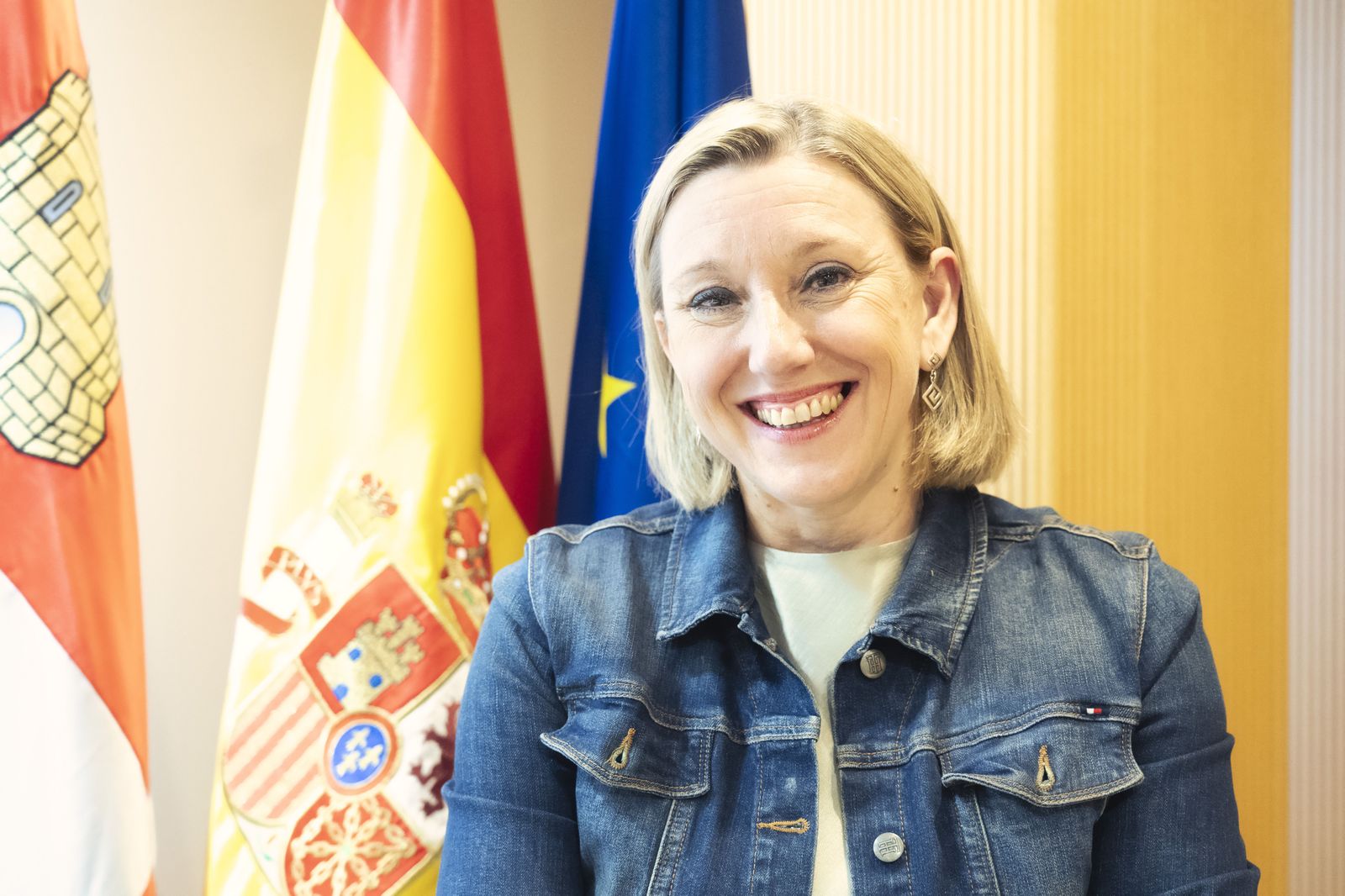 Isabel Blanco, vicepresidenta de la Junta de Castilla y León y consejera de Familia e Igualdad de Oportunidades. Eduardo Magareto. ICAL. Isabel Blanco, vicepresidenta de la Junta de Castilla y León y consejera de Familia e Igualdad de Oportunidades. Eduardo Magareto. ICAL.