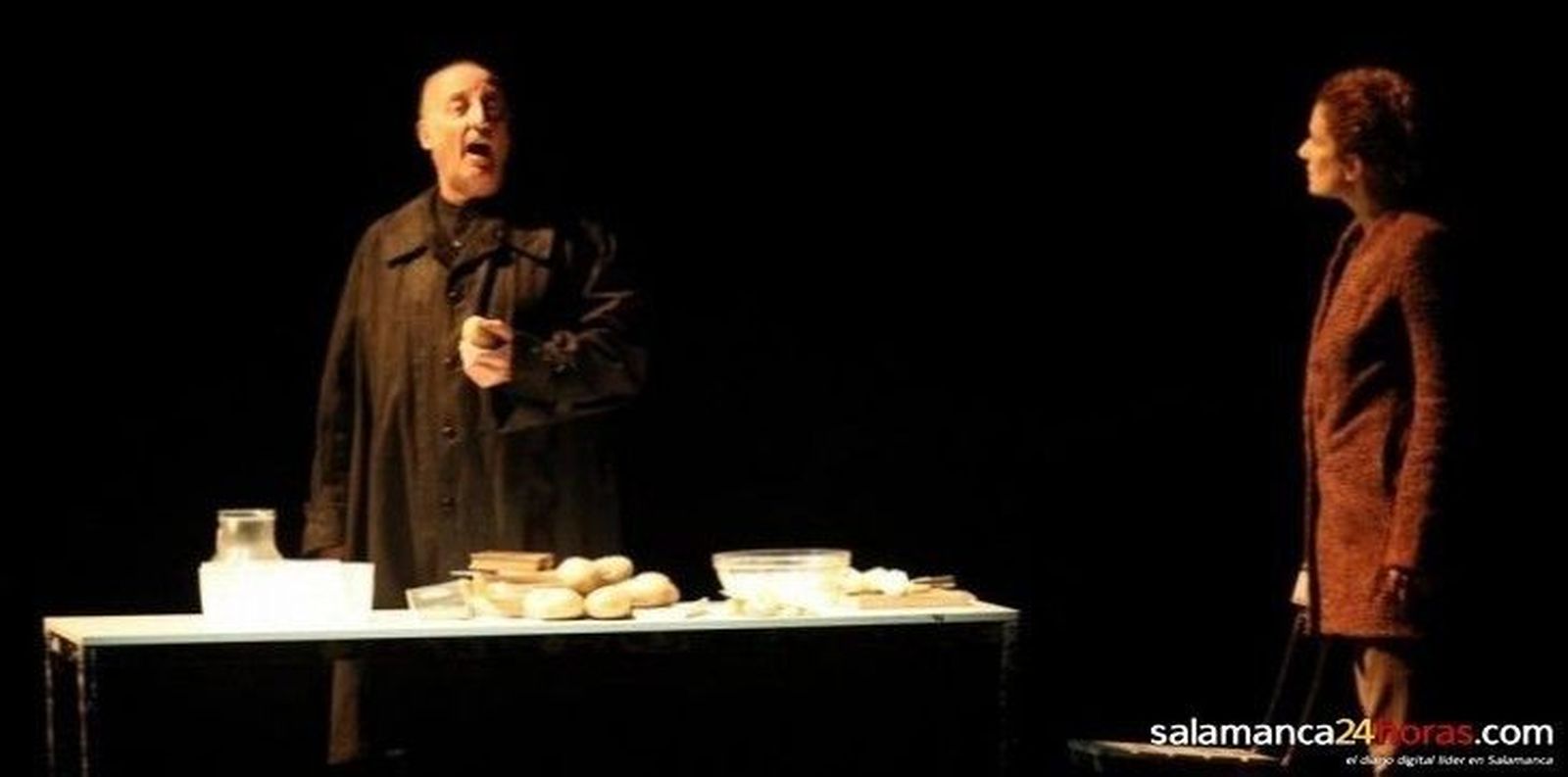 Clara Sanchís y Pedro Miguel Martínez protagonizan 'La lengua en pedazos'