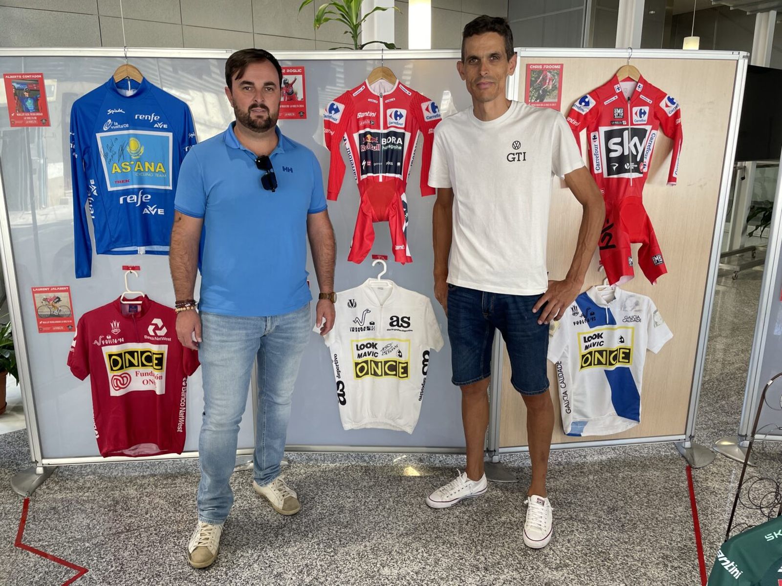 Exposición de 'maillots' de Guijuelo