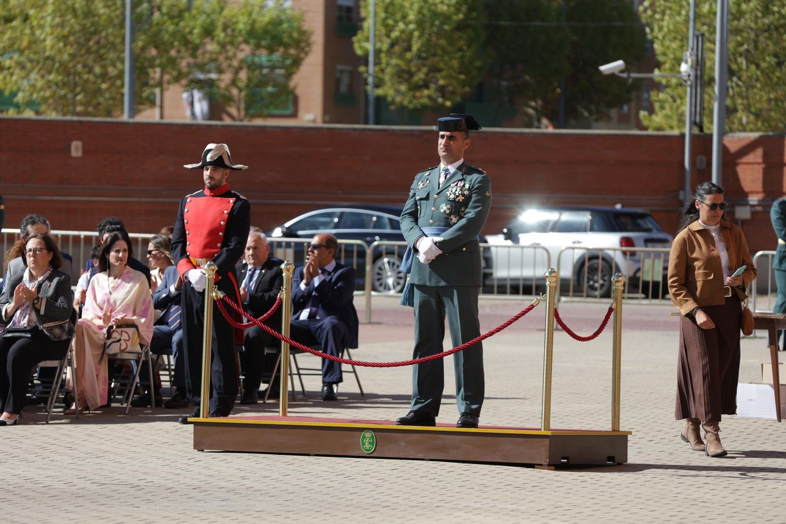 Salamanca rinde honores a la Guardia Civil en la Celebración de su Patrona