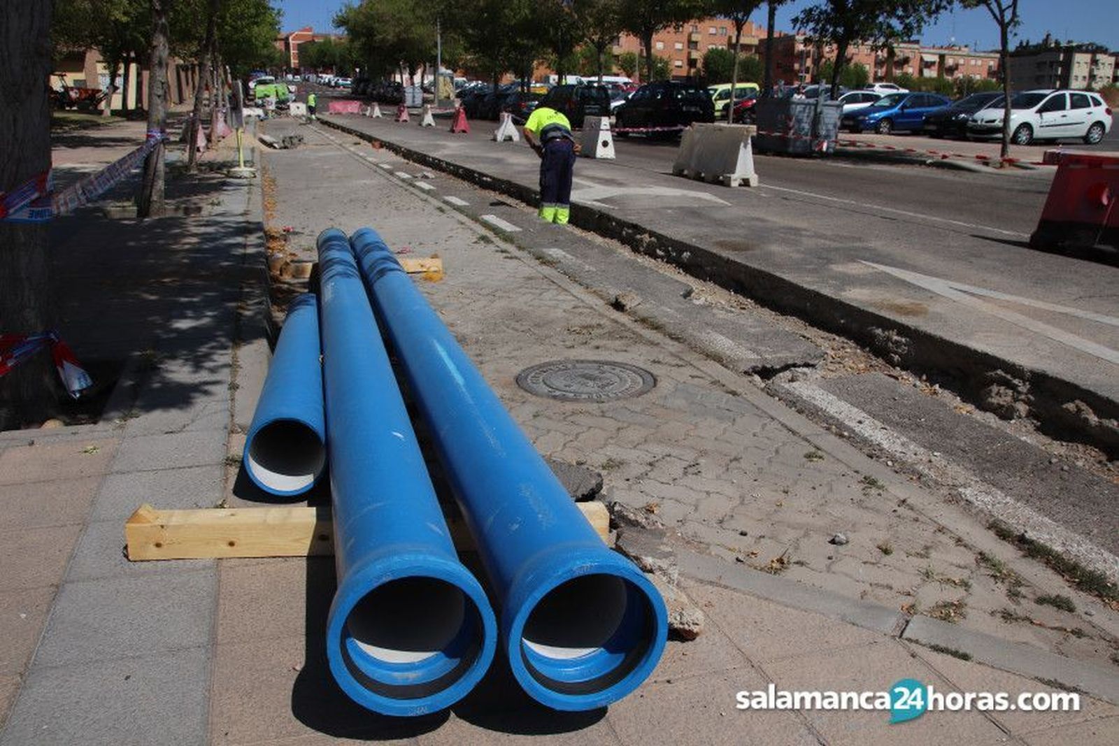 Renovación de tuberías en Salamanca