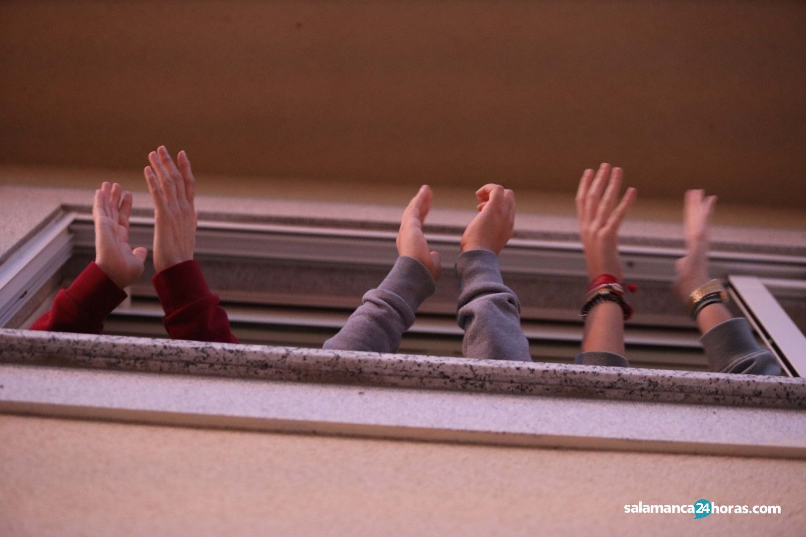 Aplausos balcones coronavirus