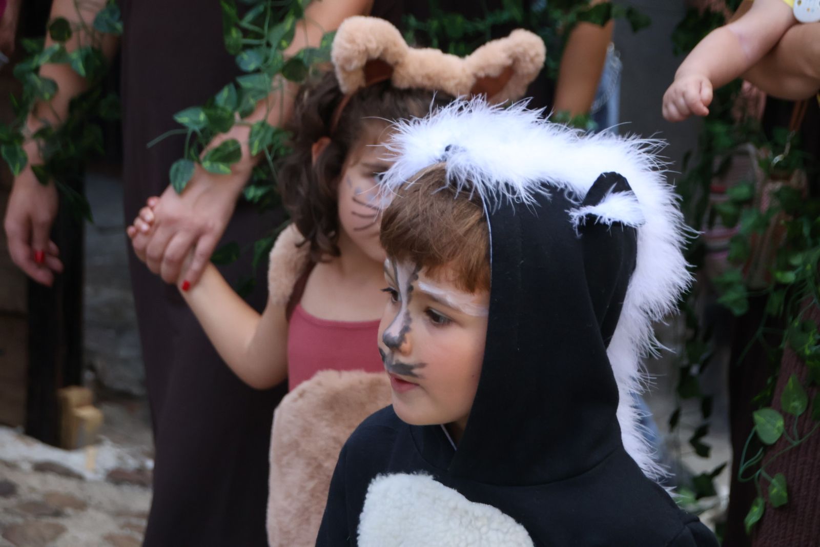 San Esteban de la Sierra, desfile de carrozas y disfraces