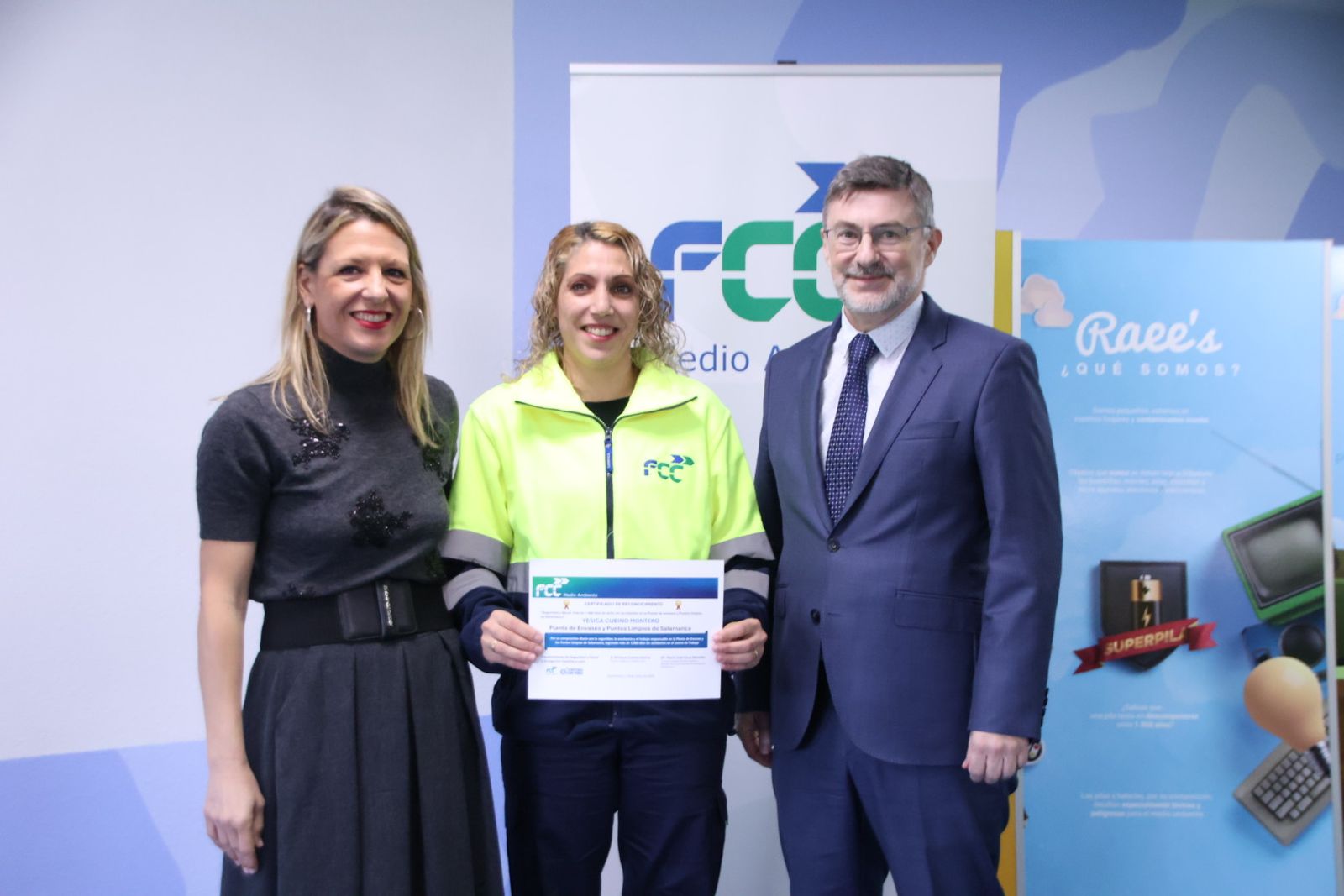 FCC Medio Ambiente celebrará un acto de reconocimiento a los trabajadores de la planta de envases de Salamanca y Puntos Limpios