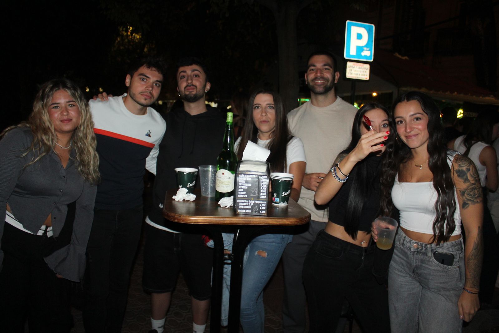 Ambiente en la Feria de Día en la tarde de este