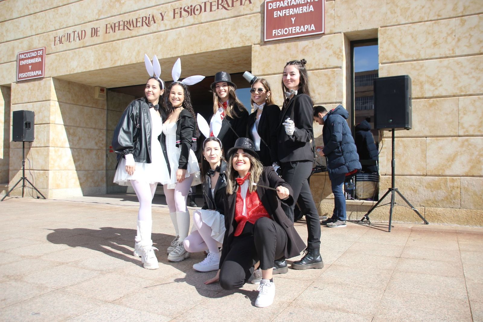 Fiestas Facultad enfermería y fisioterapia