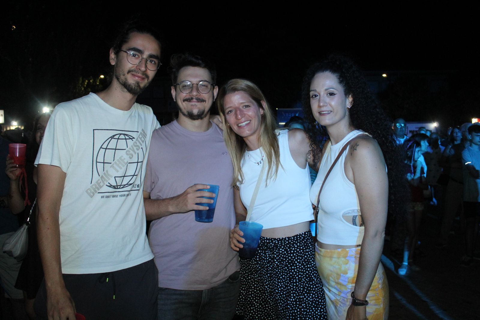 Salamanca de noche, jueves 21 de agosto