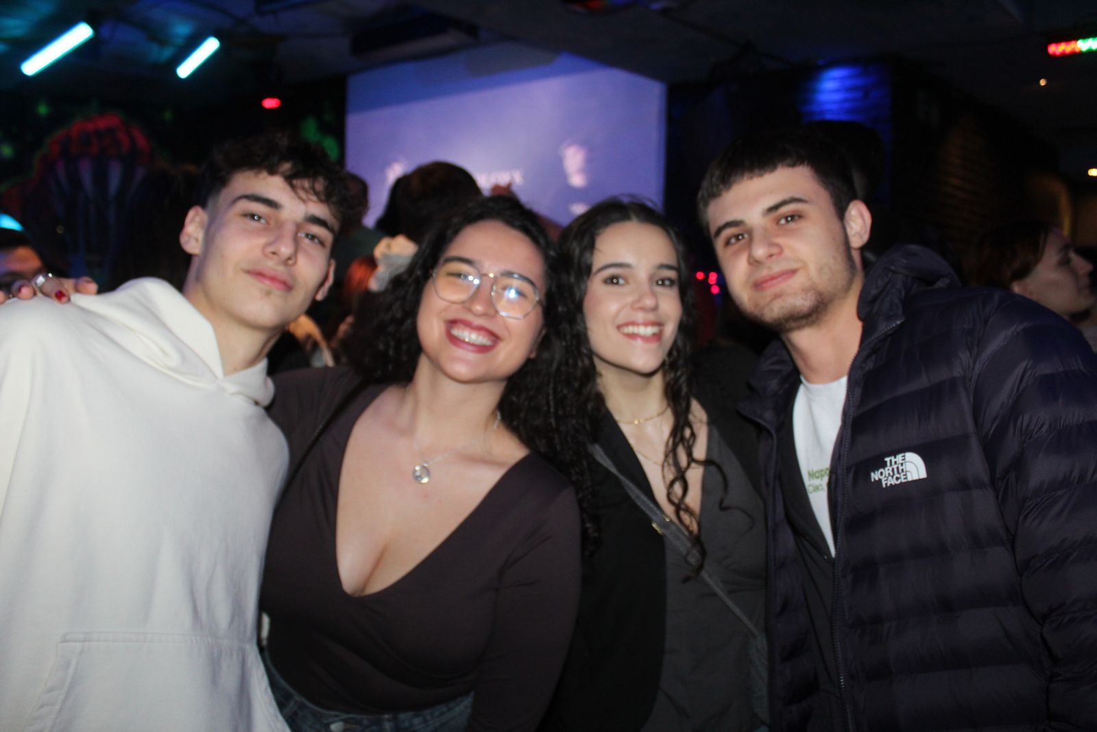 Salamanca de noche, sábado 31 de enero