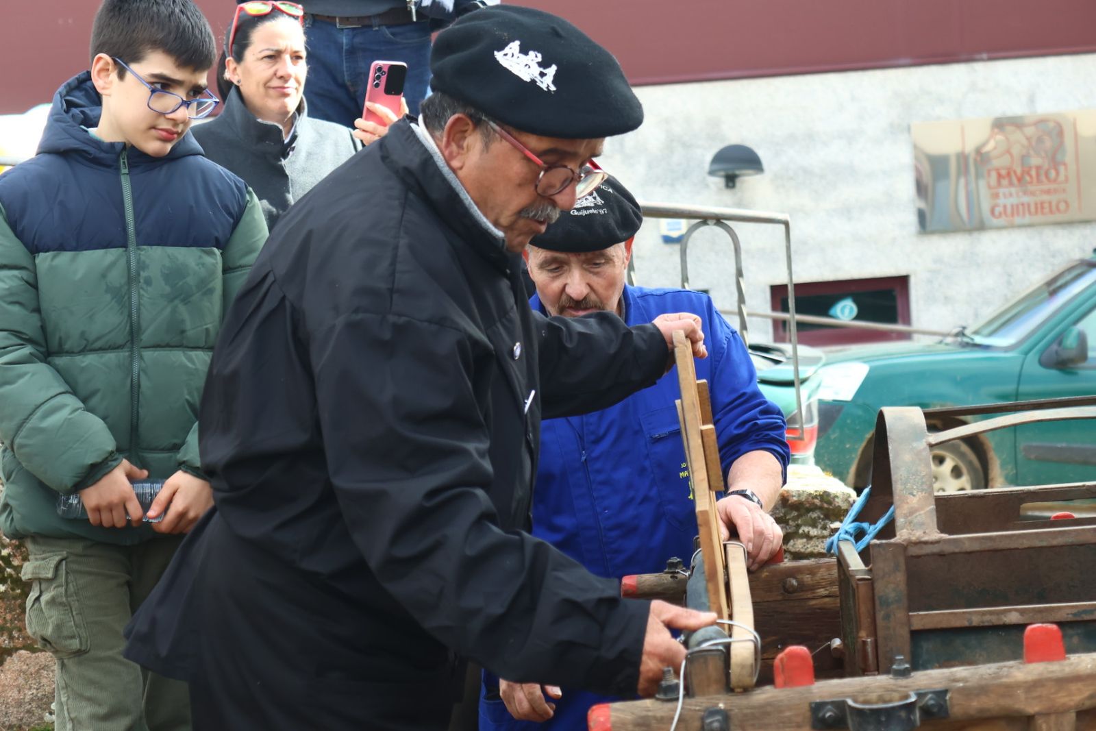 Desfile arriero y matanza típica en Guijuelo