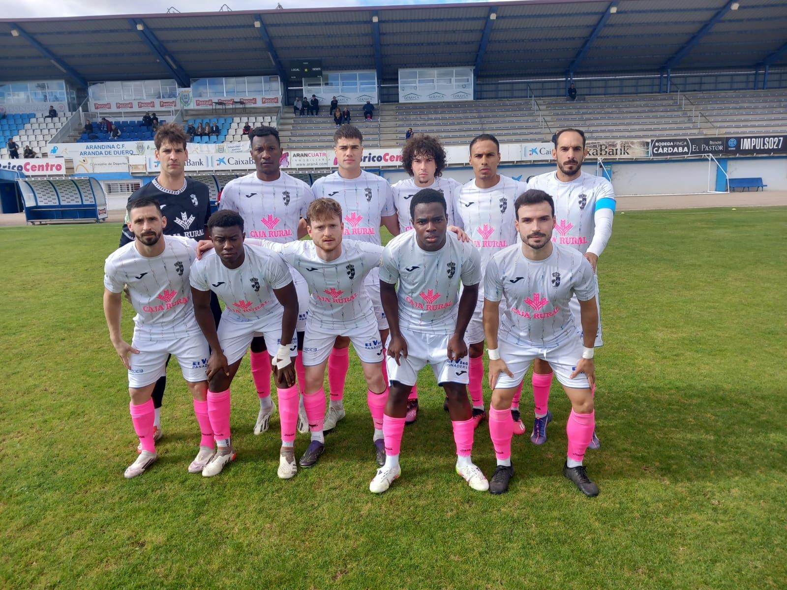 Once inicial CD VIllaralbo frente a la Arandina CF