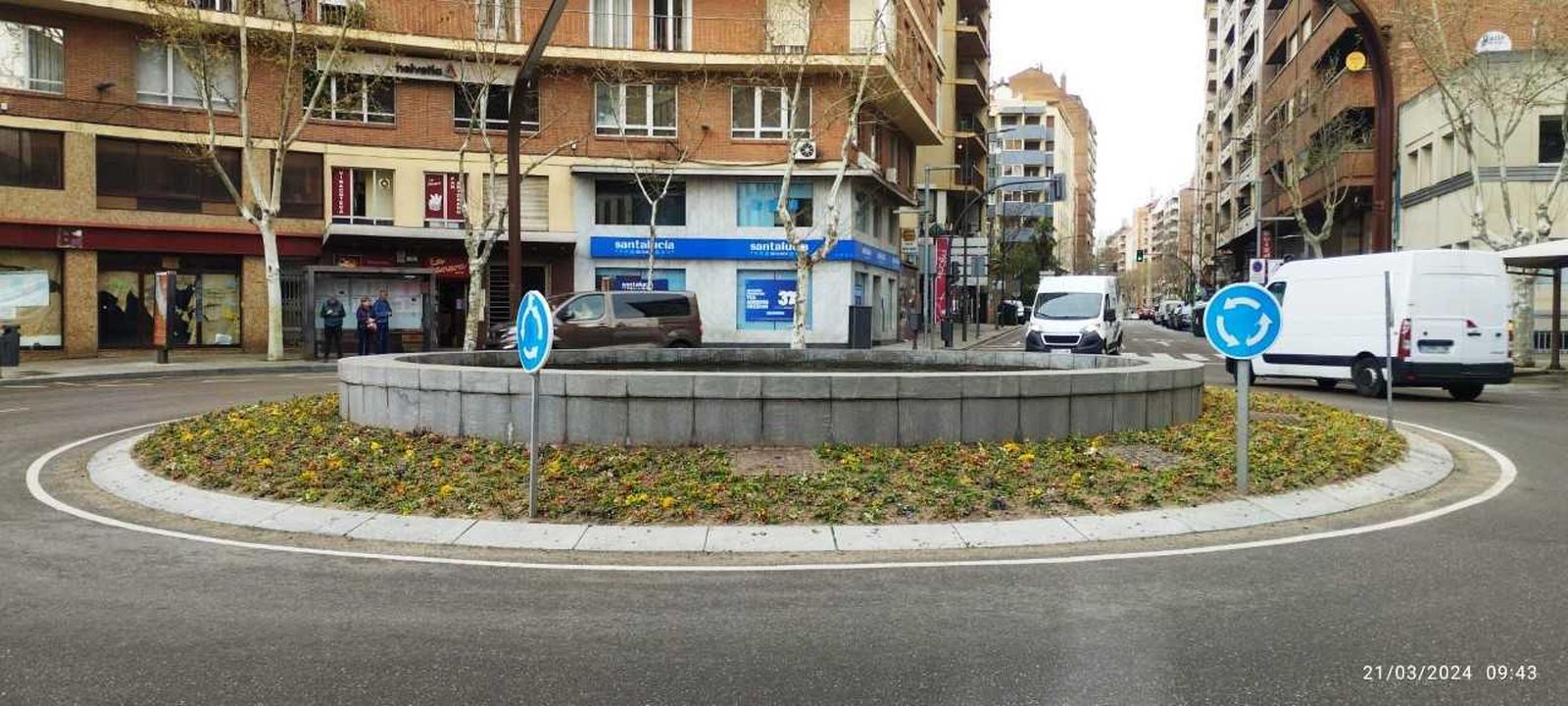 Rotonda de la Plaza de Alemania