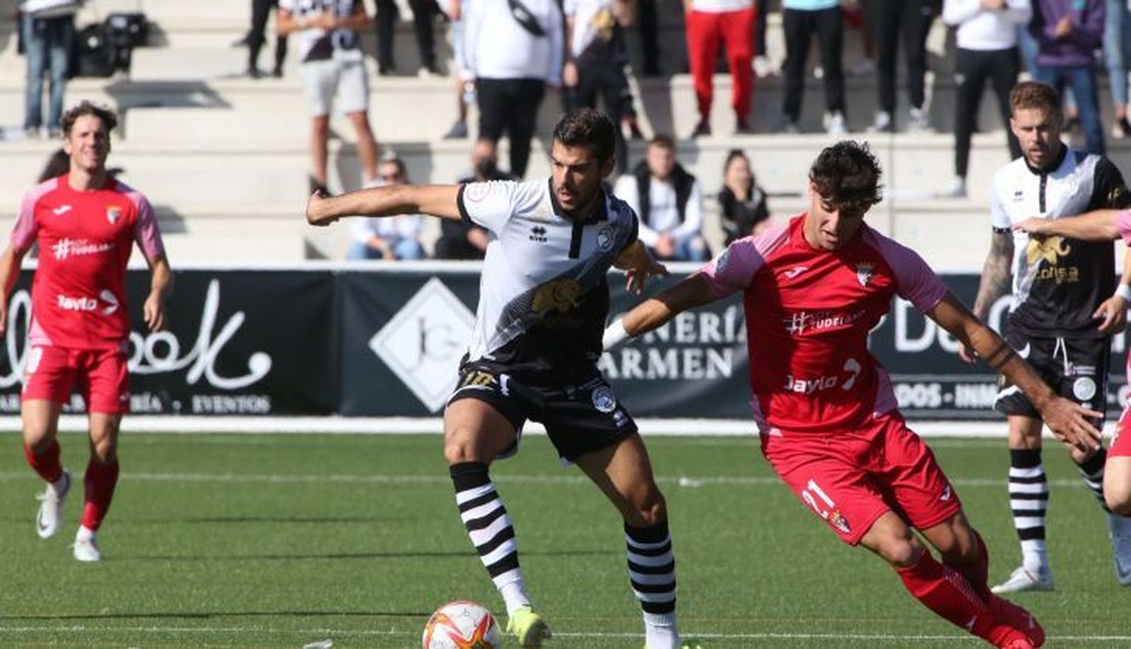 De la Nava, en el choque ante el Tudelano / FOTO SALAMANCA24HORAS.COM