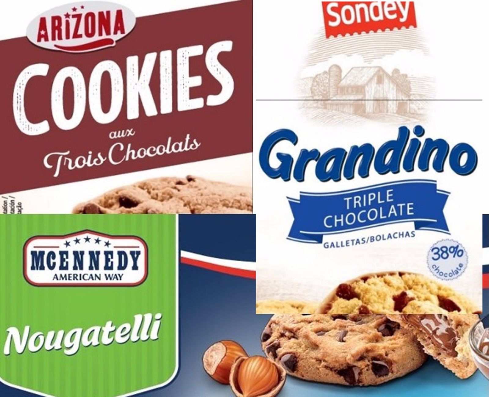 Consumo alerta de presencia de fragmentos metálicos en varios lotes de galletas con chocolate vendidas en Aldi y Lidl - AESAN