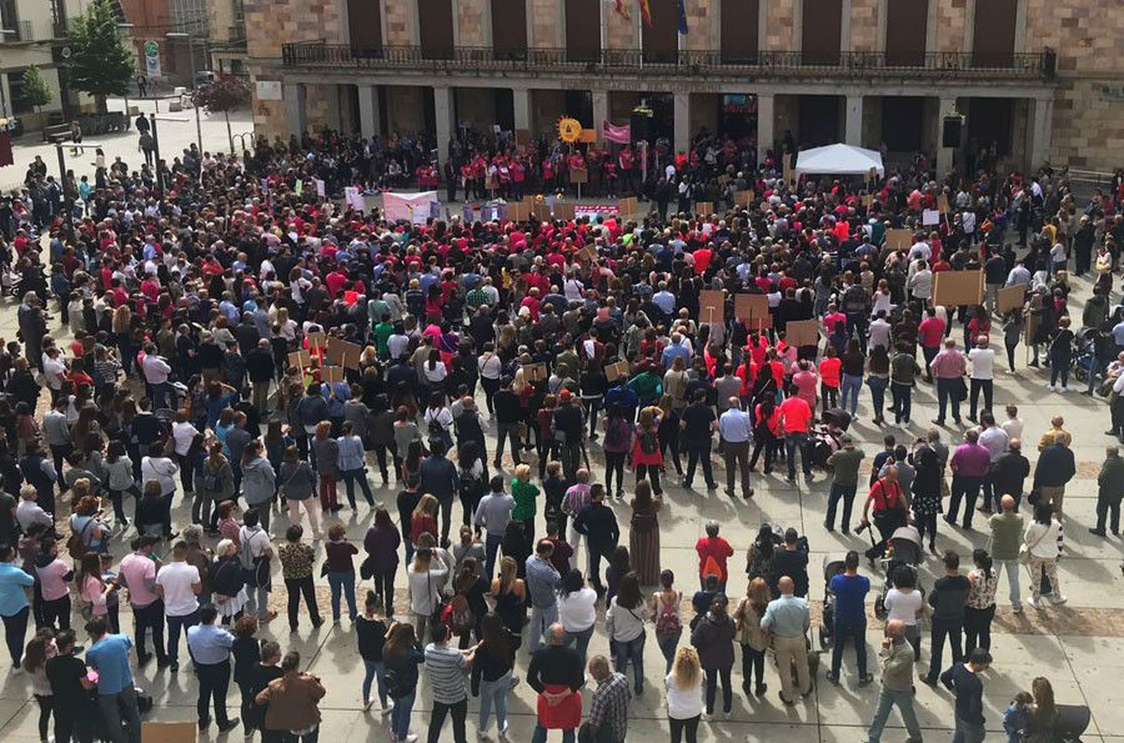 Manifestacion rosino zamora