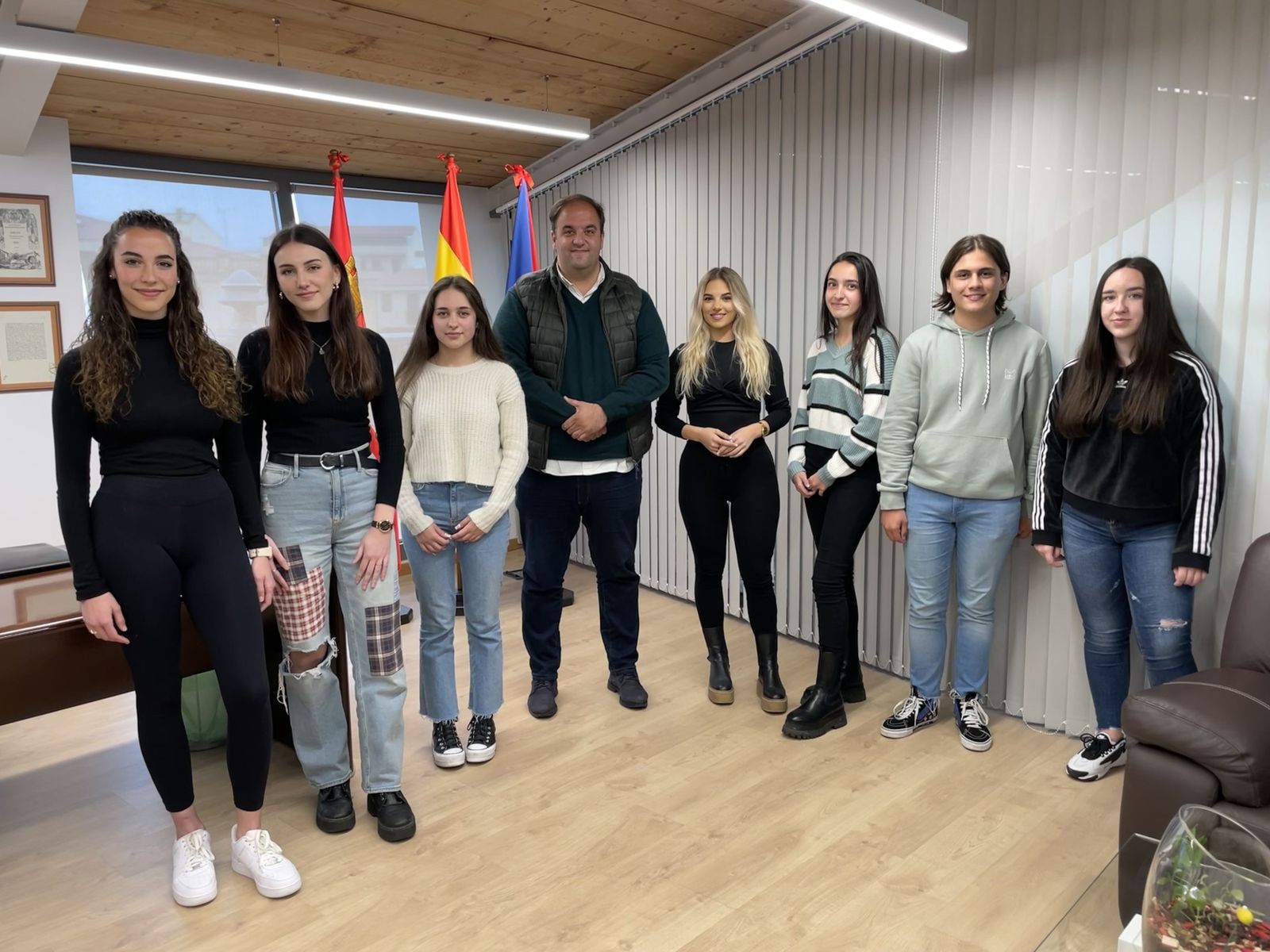 Corte de Honor Fiestas Guijuelo 2022. Foto de archivo