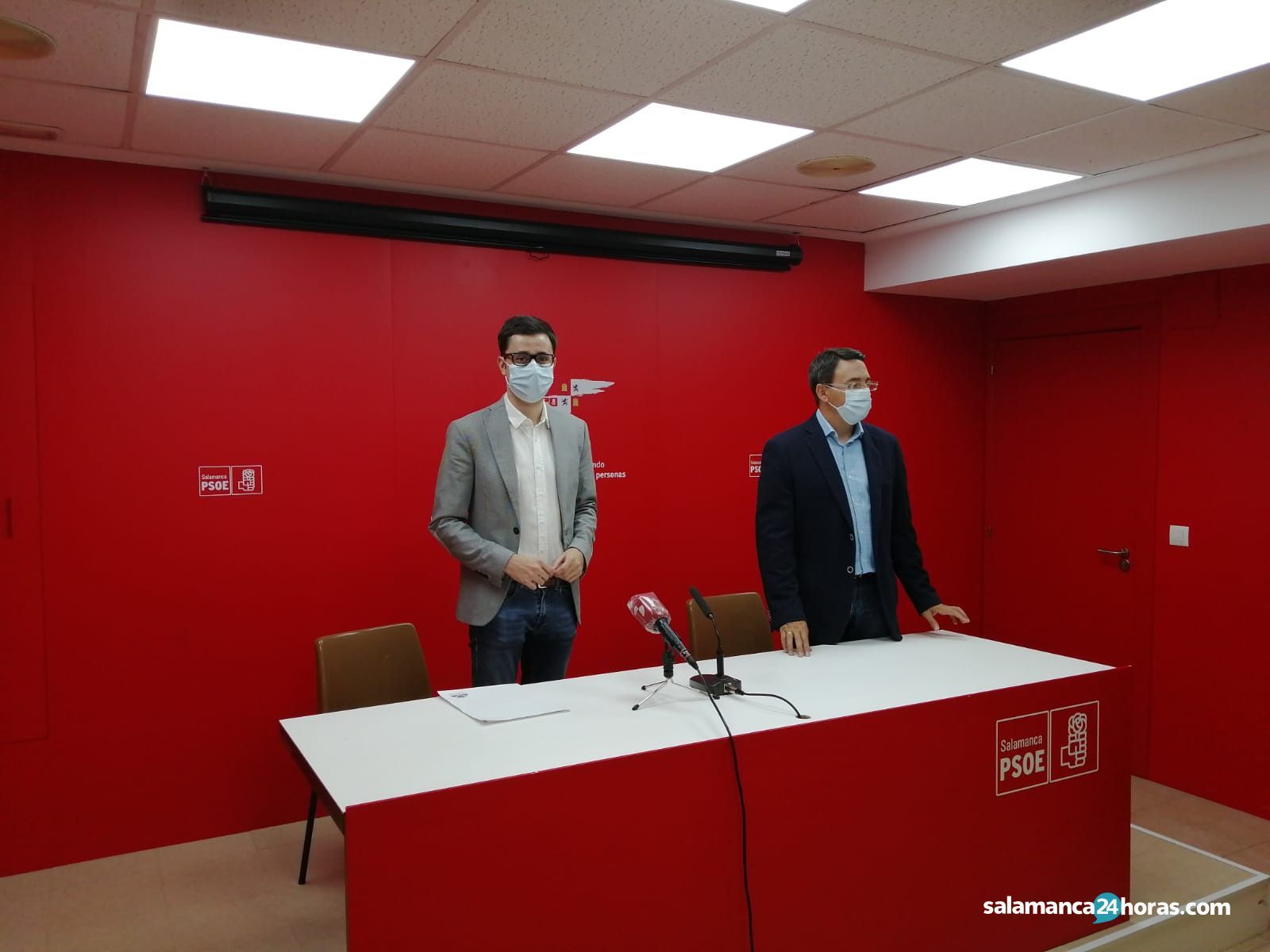 Fernando Pablos y José Luis Mateos