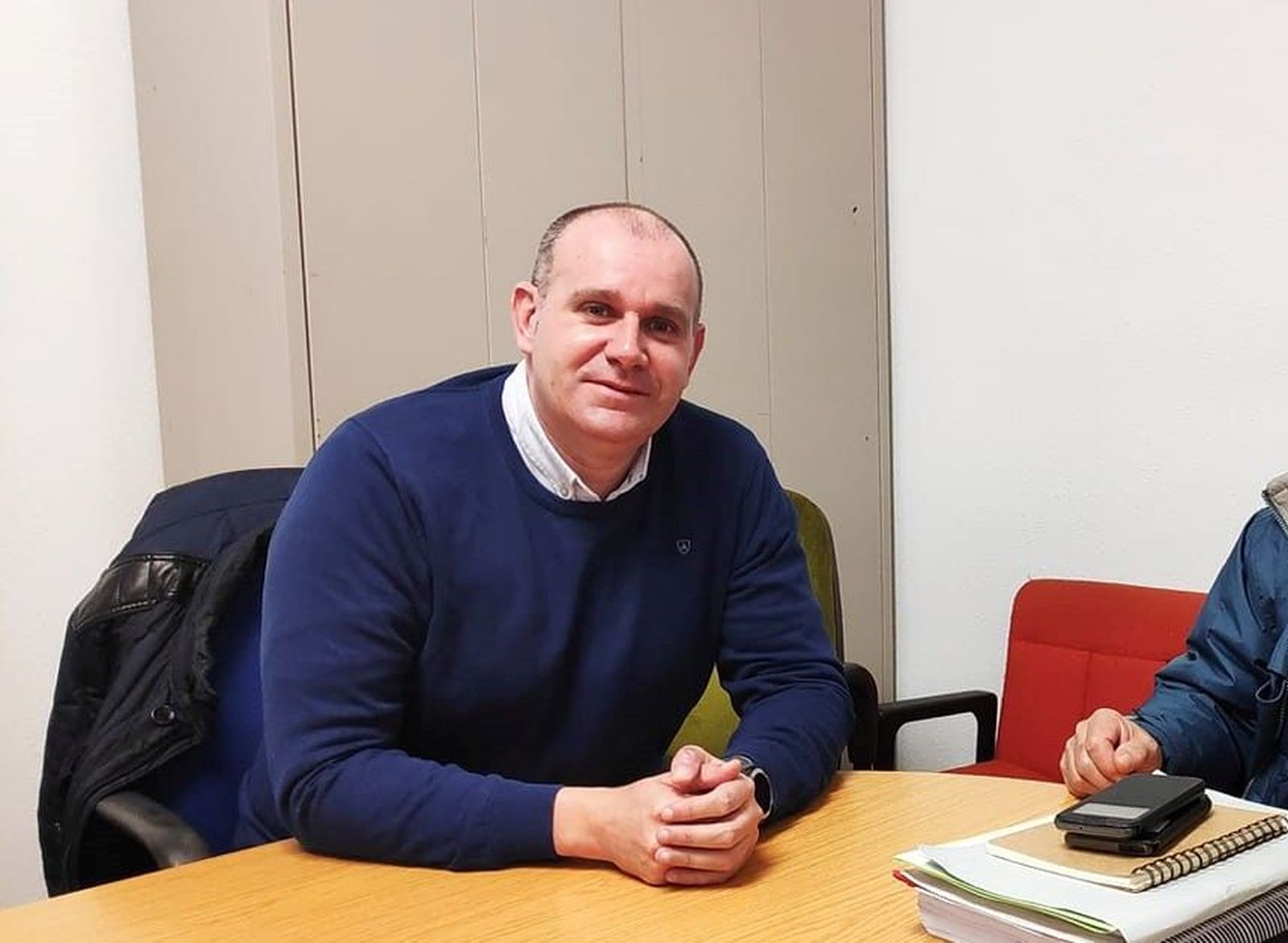 David García, alcalde de Roales del Pan