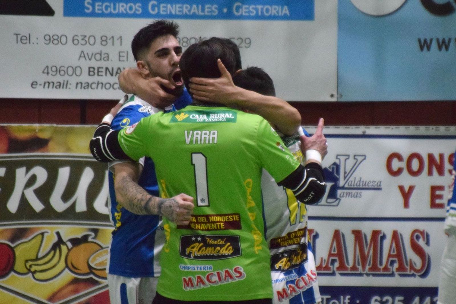 Malaguti celebra una diana