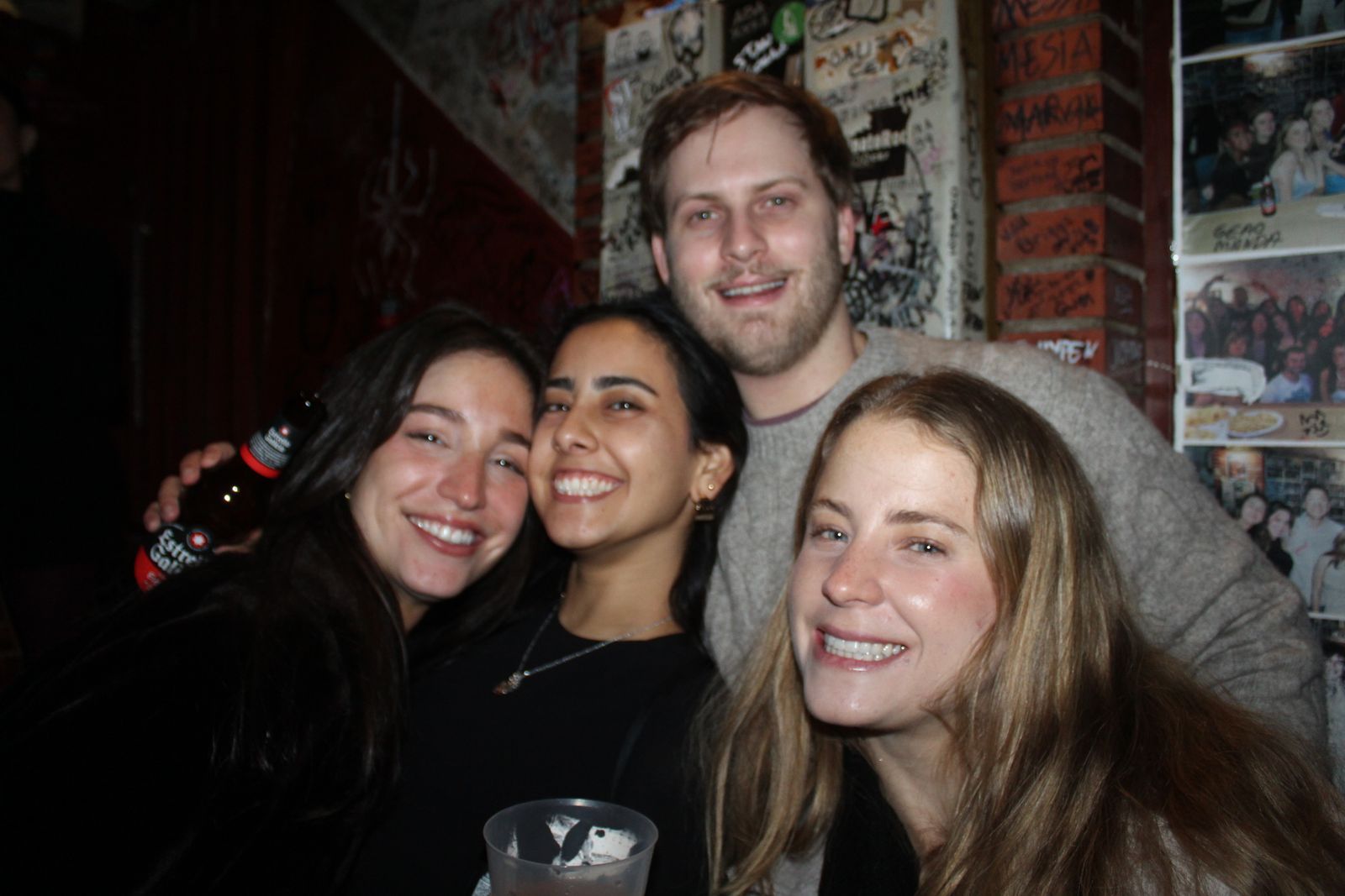 Salamanca de noche, sabado 24 de enero