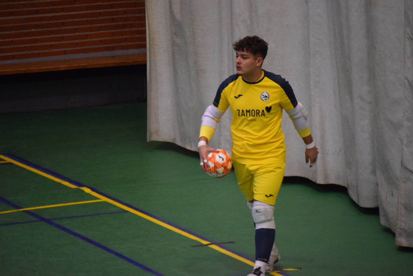 Guillermo Fresno, portero del River Zamora.