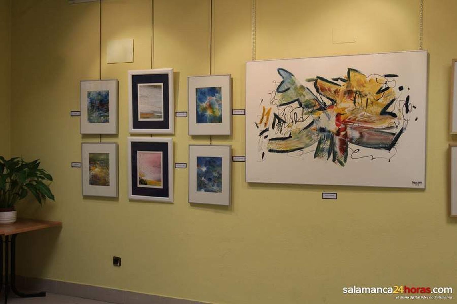 Pablo Sáez muestra sus 'Reflexiones' en el Colegio de Enfermería