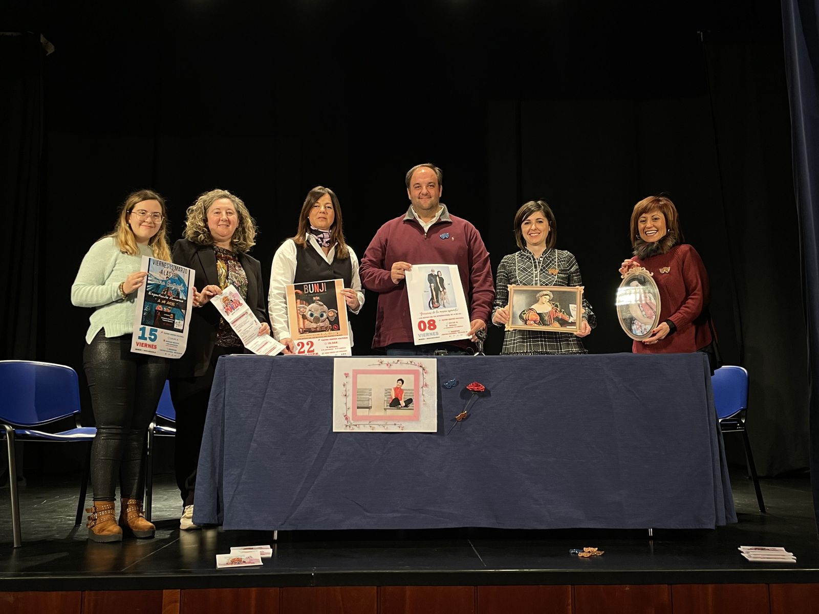 Presentación agenda cultural mes de marzo en Guijuelo