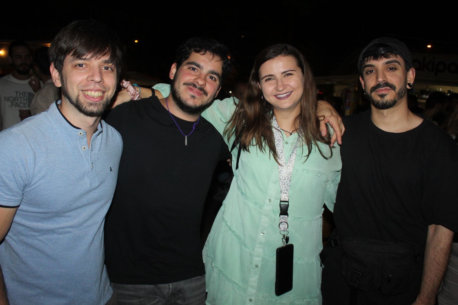 Ambiente en la Feria de Día en la tarde de este sábado