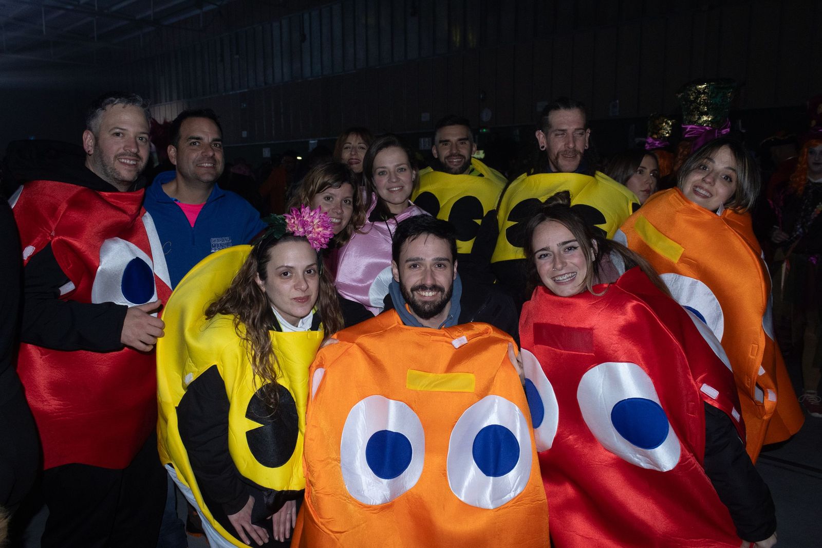 Salamanca de noche, sábado del Carnaval del Toro de Ciudad Rodrigo