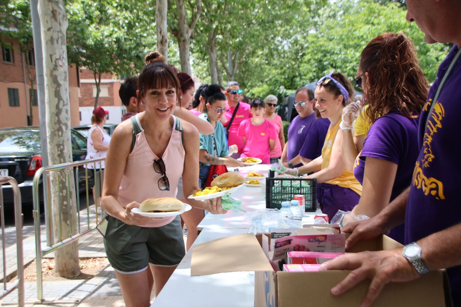 Actos festivos de la asociación de vecinos de los barrios Pizarrales y El Carmen