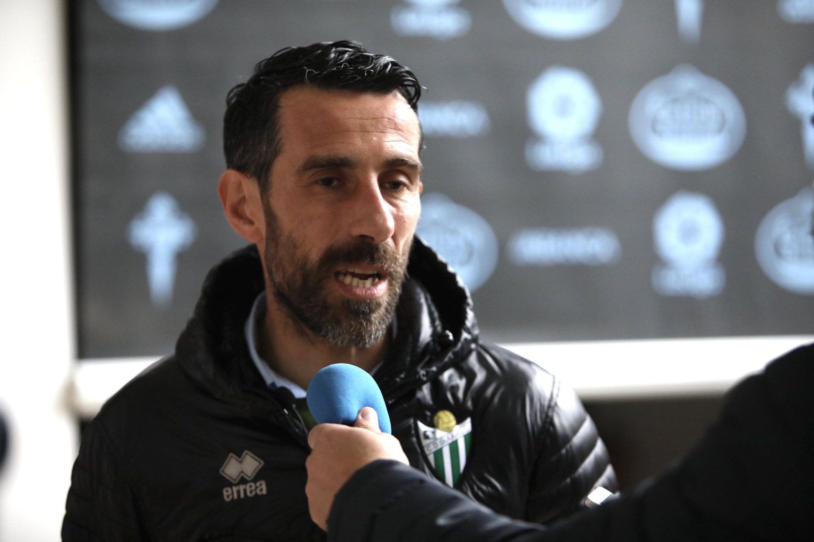 Chuchi, tras el partido ante el Celta B.