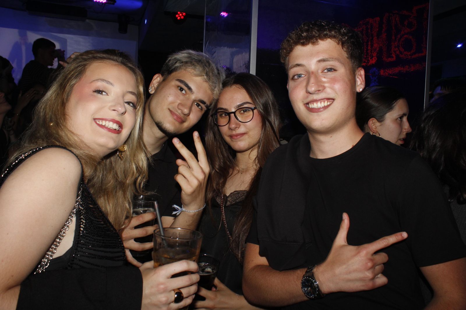 Salamanca de noche, sabado 25 de abril